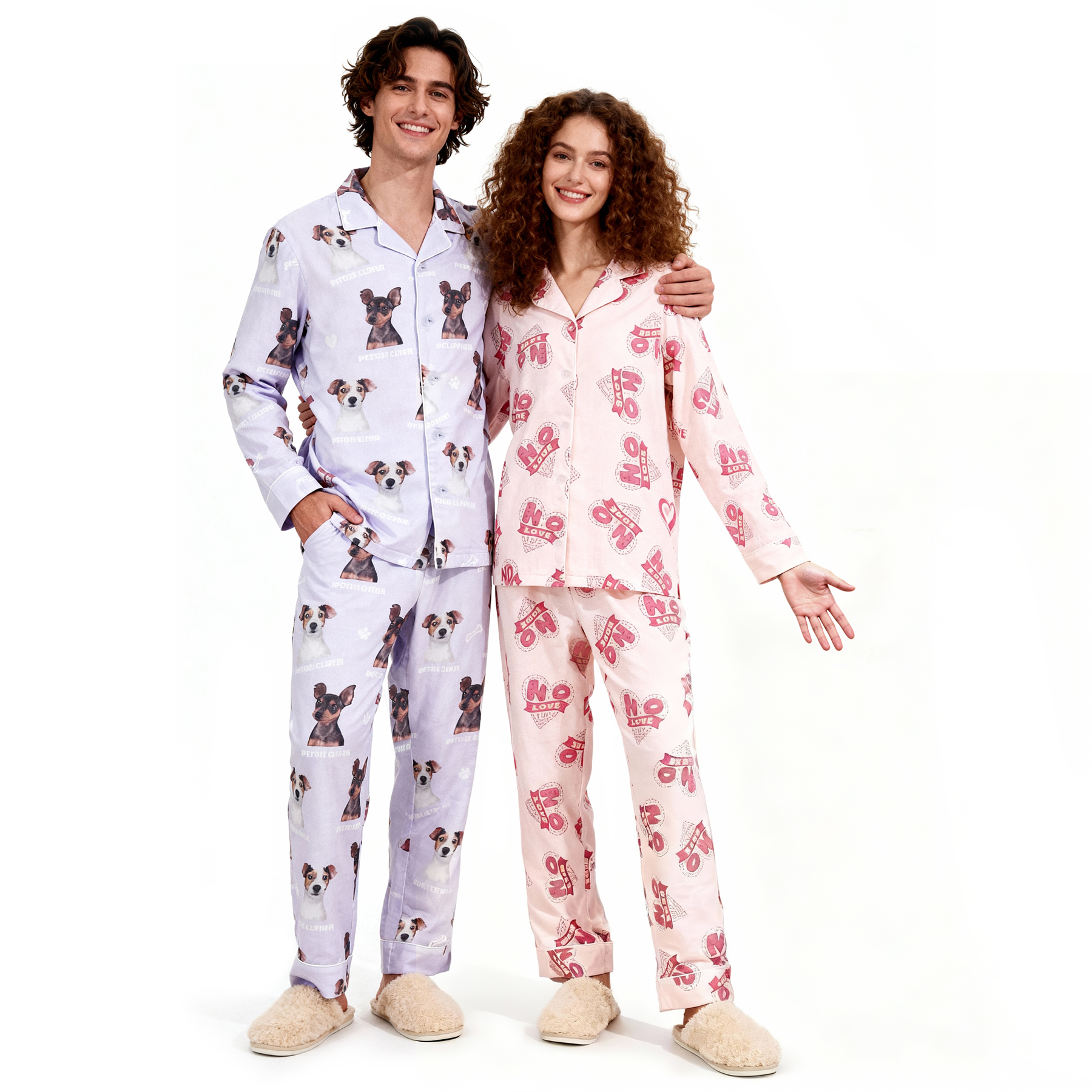 100% Cotton Double-Gauze Unisex Pajama Set 9