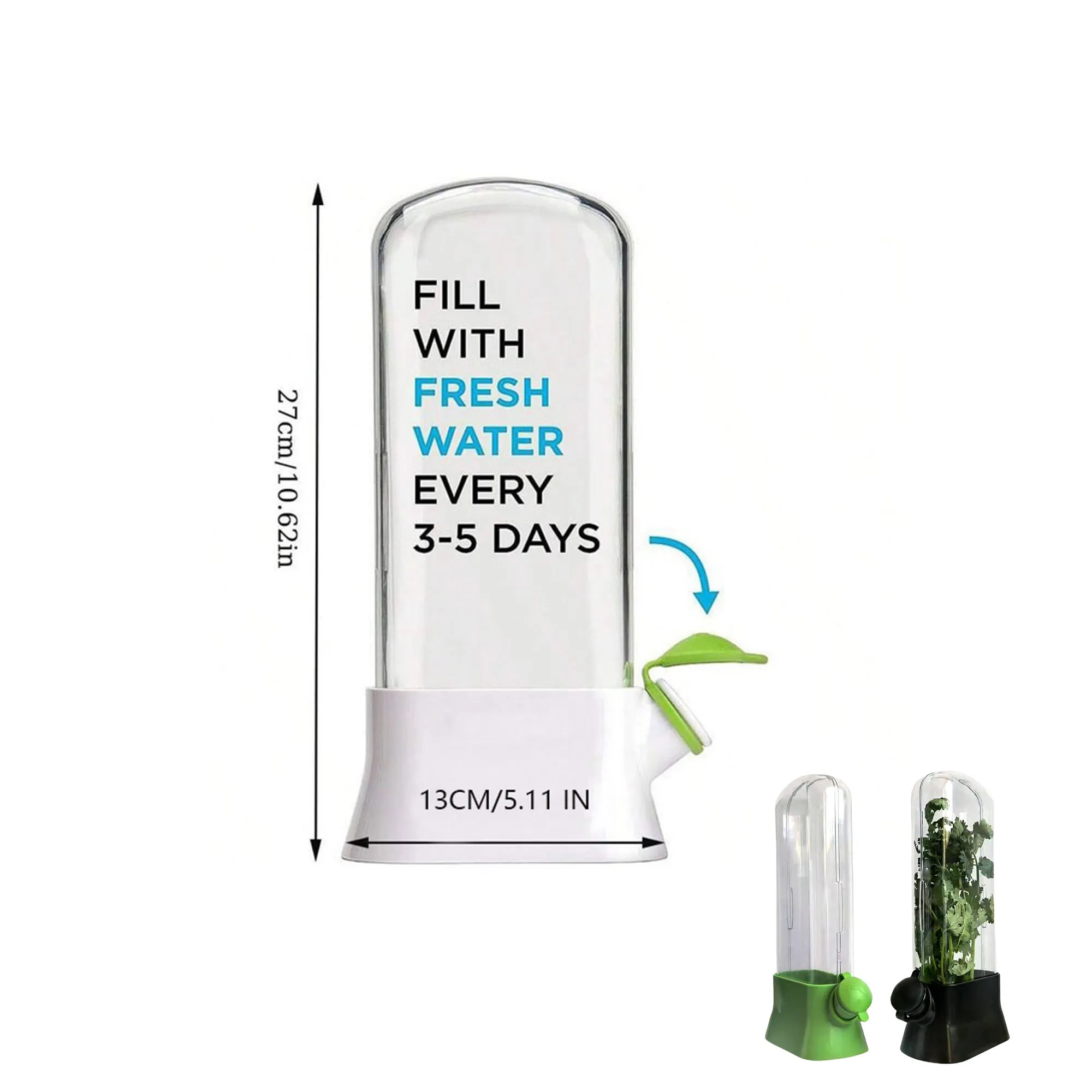 Acrylic Herb Storage Container for Refrigerator 2