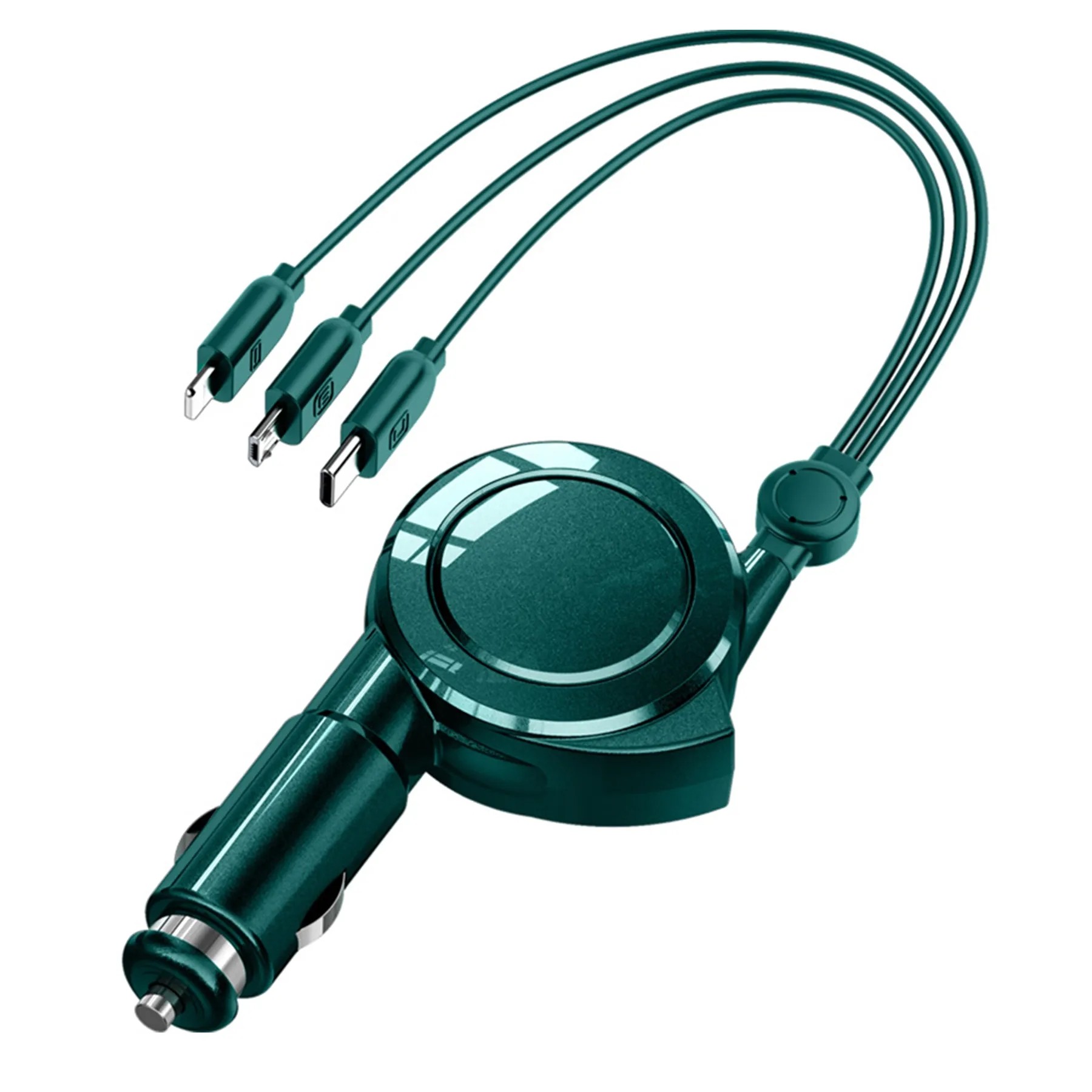 Car Charging Retractable Data Cable 2