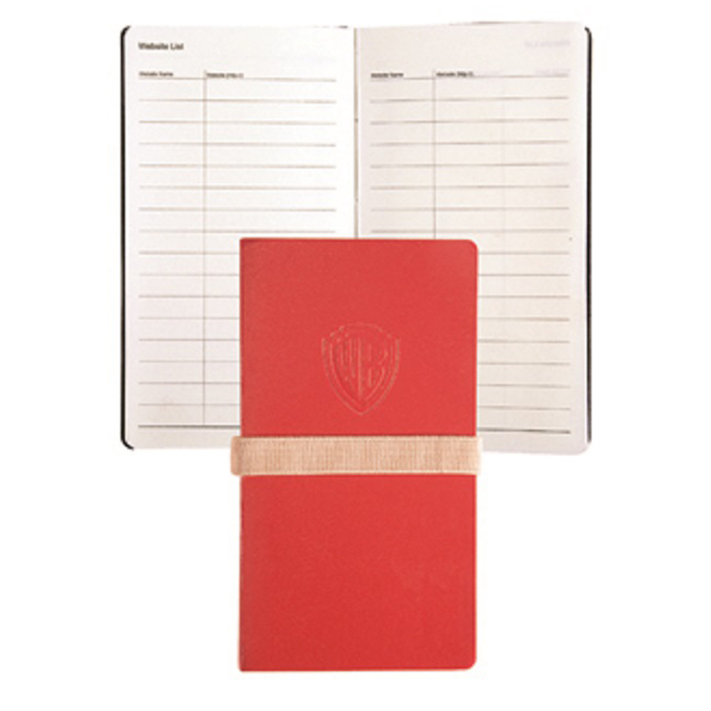 Prologue 3 1/4"W x 5 7/8"H 192 Pages Slim Pocket Journal (Red) 2