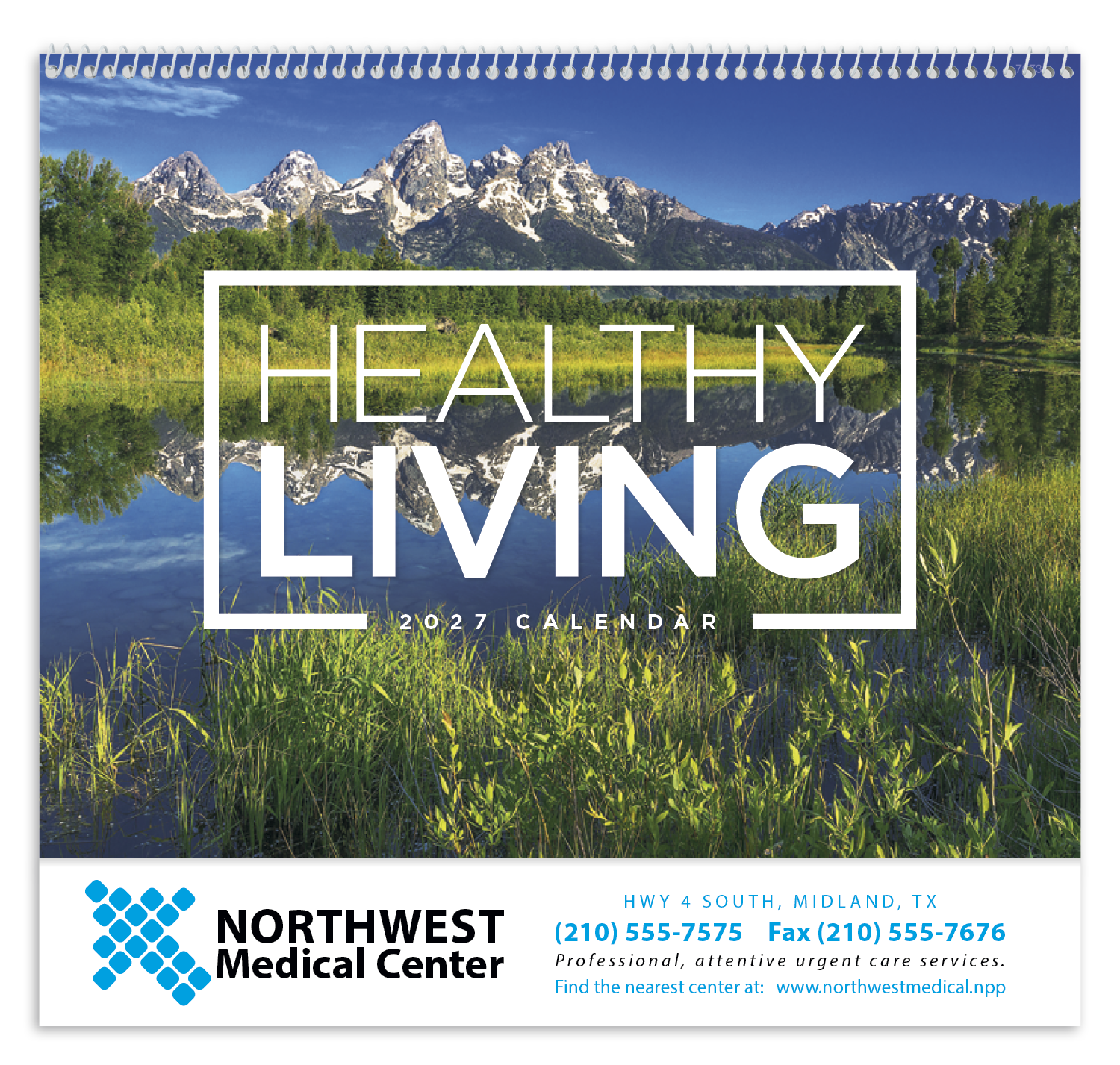 Good Value™ Healthy Living - Spiral Calendar 45