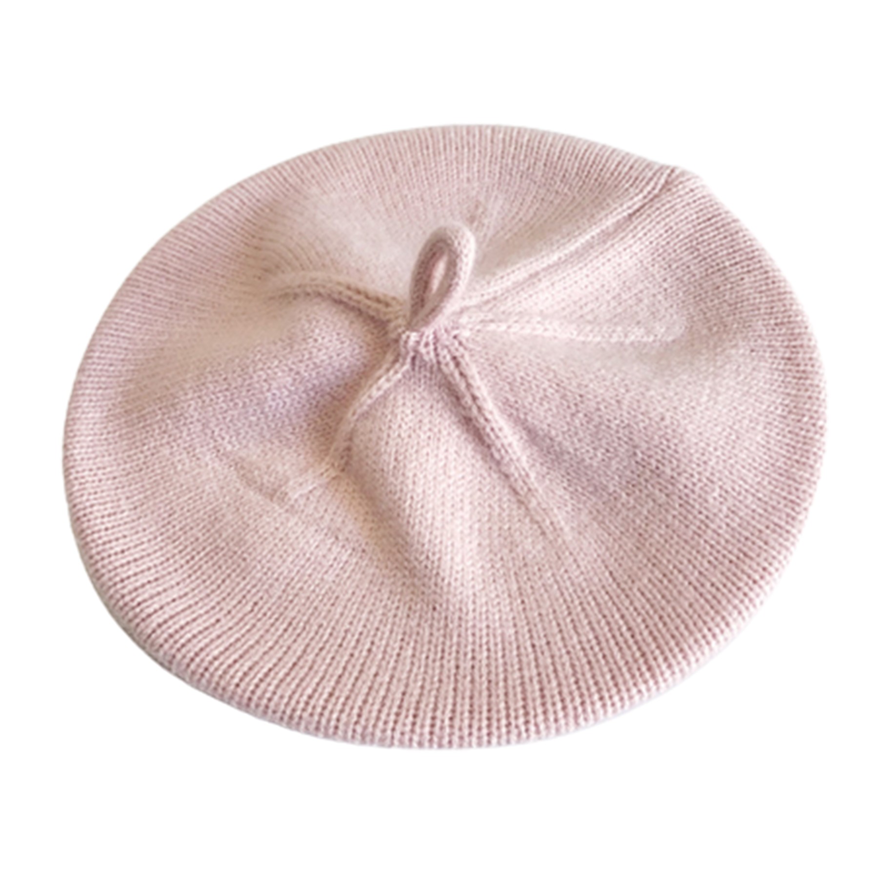 Kids Knitted Beret Beanie 5