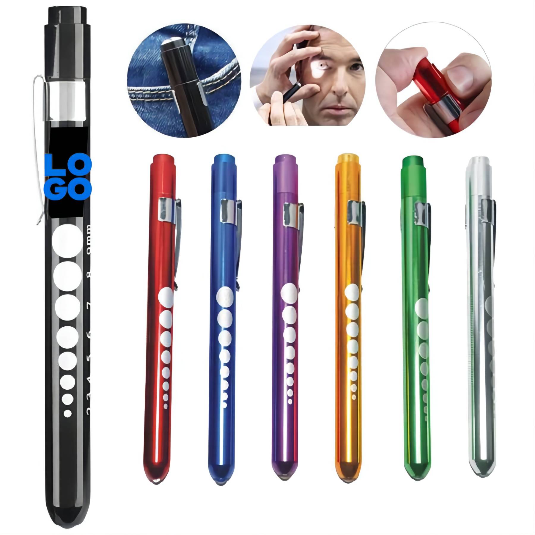 Medical Penlight with Pupil Gauge 2