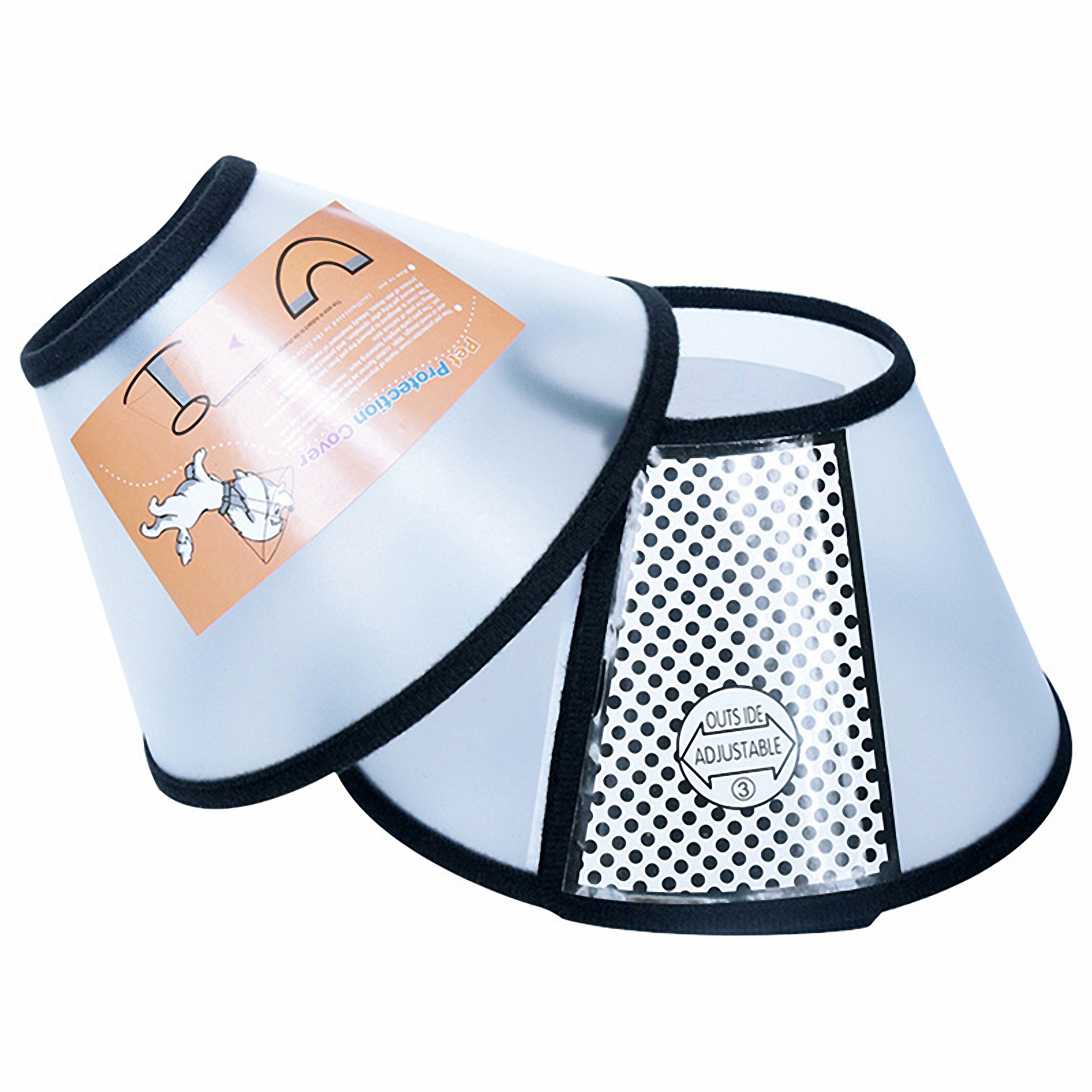 Adjustable Dog and Cat Recovery Cone Collar 3