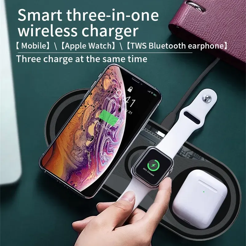 3-in-1 15Watt Wireless Charging Station 7