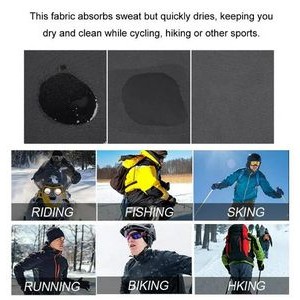 Cold Weather Ski Windproof Fleece Thermal Face Mask 2