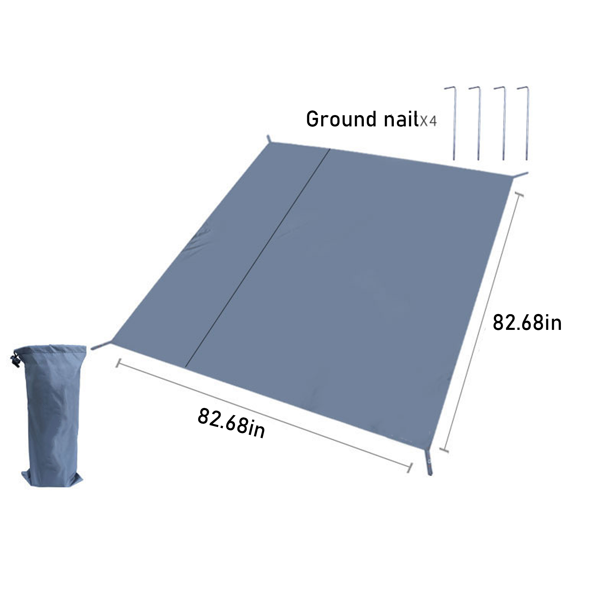 Tent Footprints Camping Tent Cloth Floor Mat 3