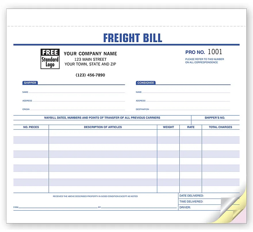 Freight Bills 2
