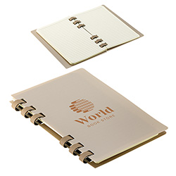 Campus 6-Ring Notebook Made with Repreve® Recycled Polypropylene Cover 6