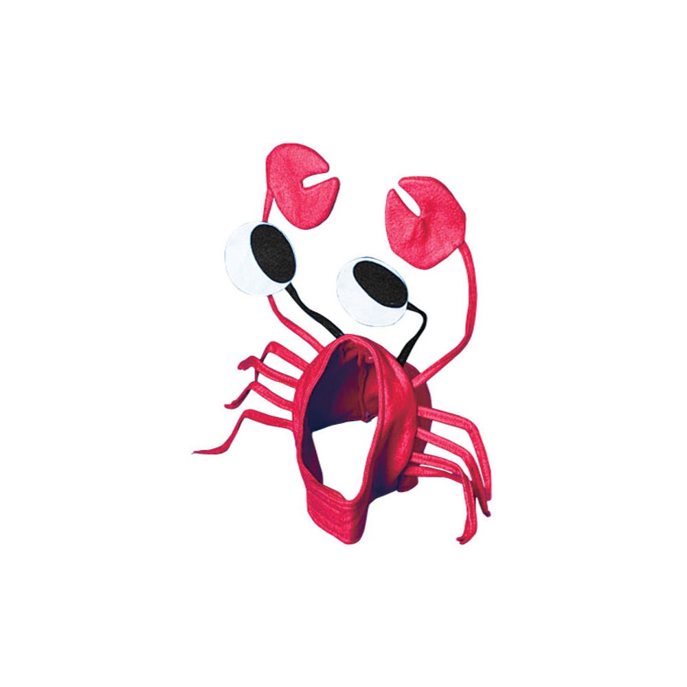 Felt Crab Hats - Red 1
