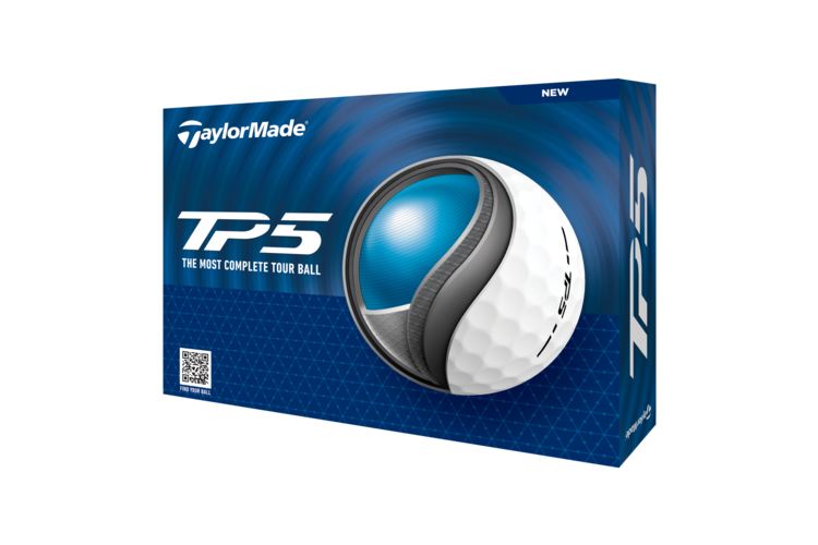 TaylorMade TP5 Golf Balls - White 2