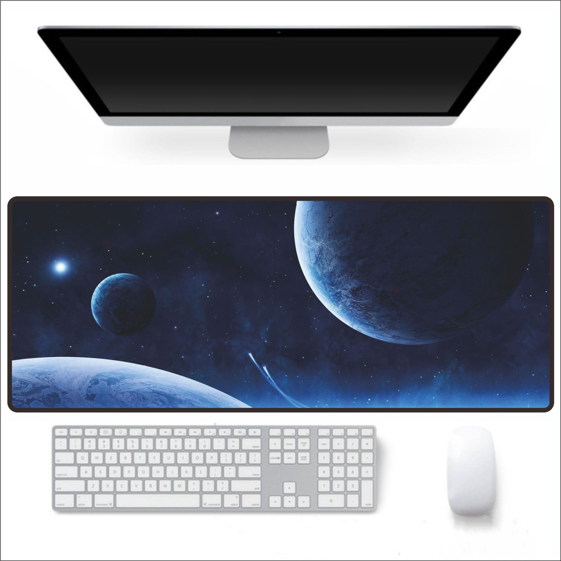 Large Rectangular Full Color Mouse Pad 2