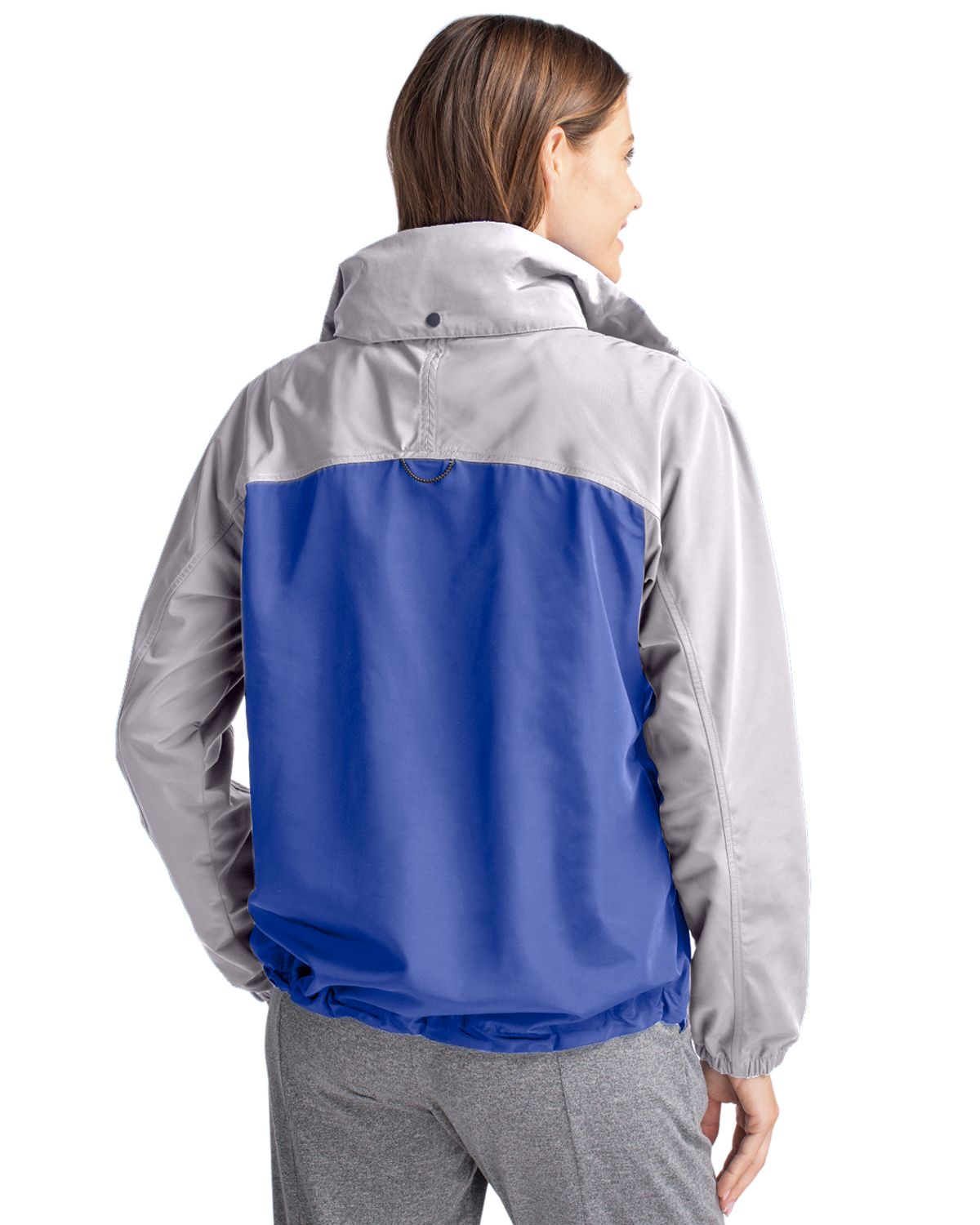 Cutter & Buck Charter Recycled Packable Womens Half Zip Anorak Jacket? 75