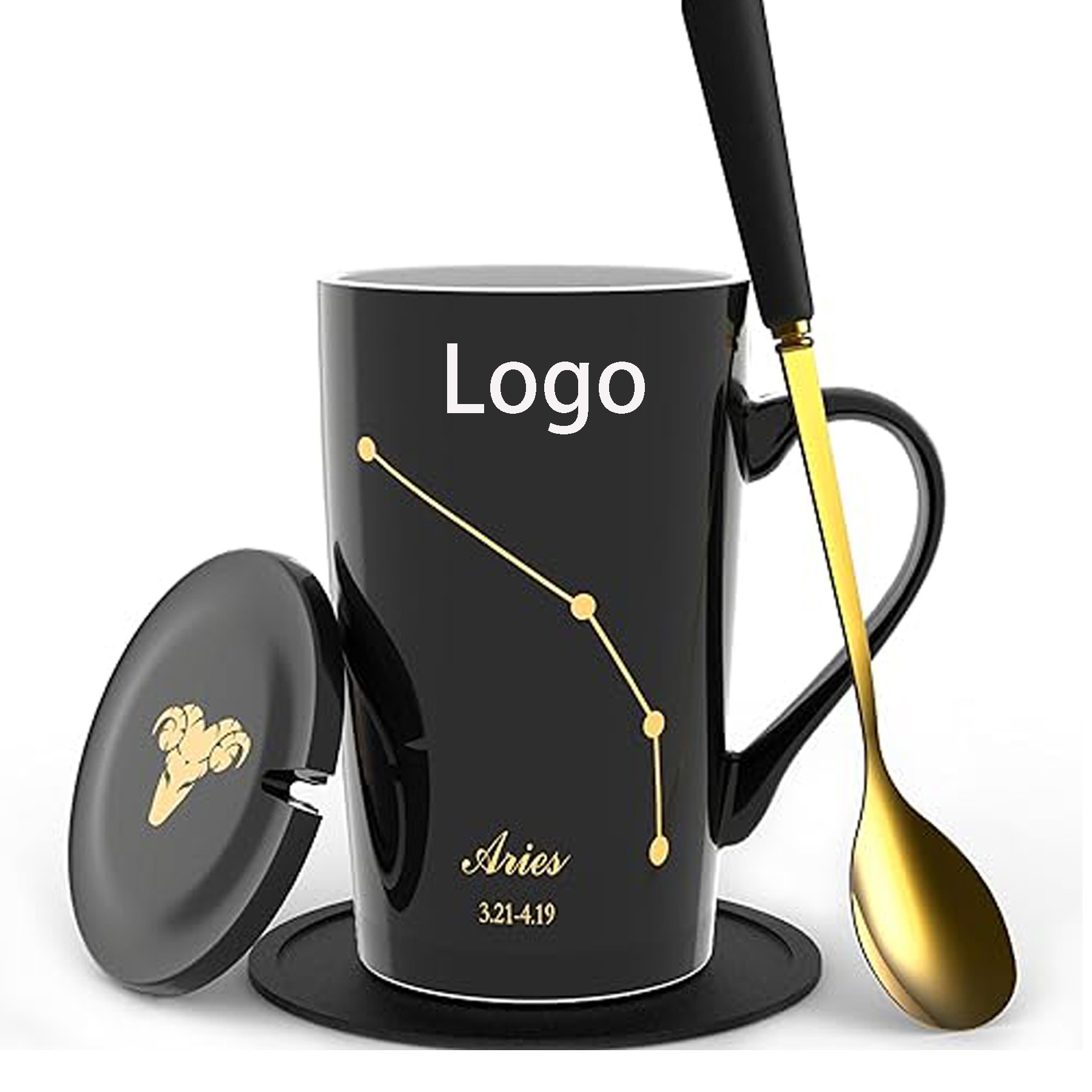 Ceramic Creative Constellation Zodiac Coffee Mug