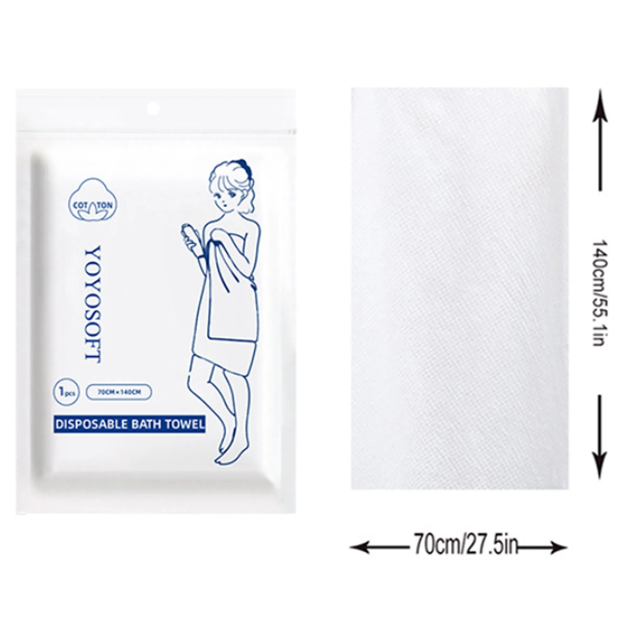 Disposable Travel Hotel Bath Towel 2
