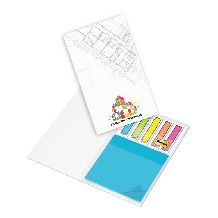 Post-it® Transparent Notes with Custom Printed Cover 1