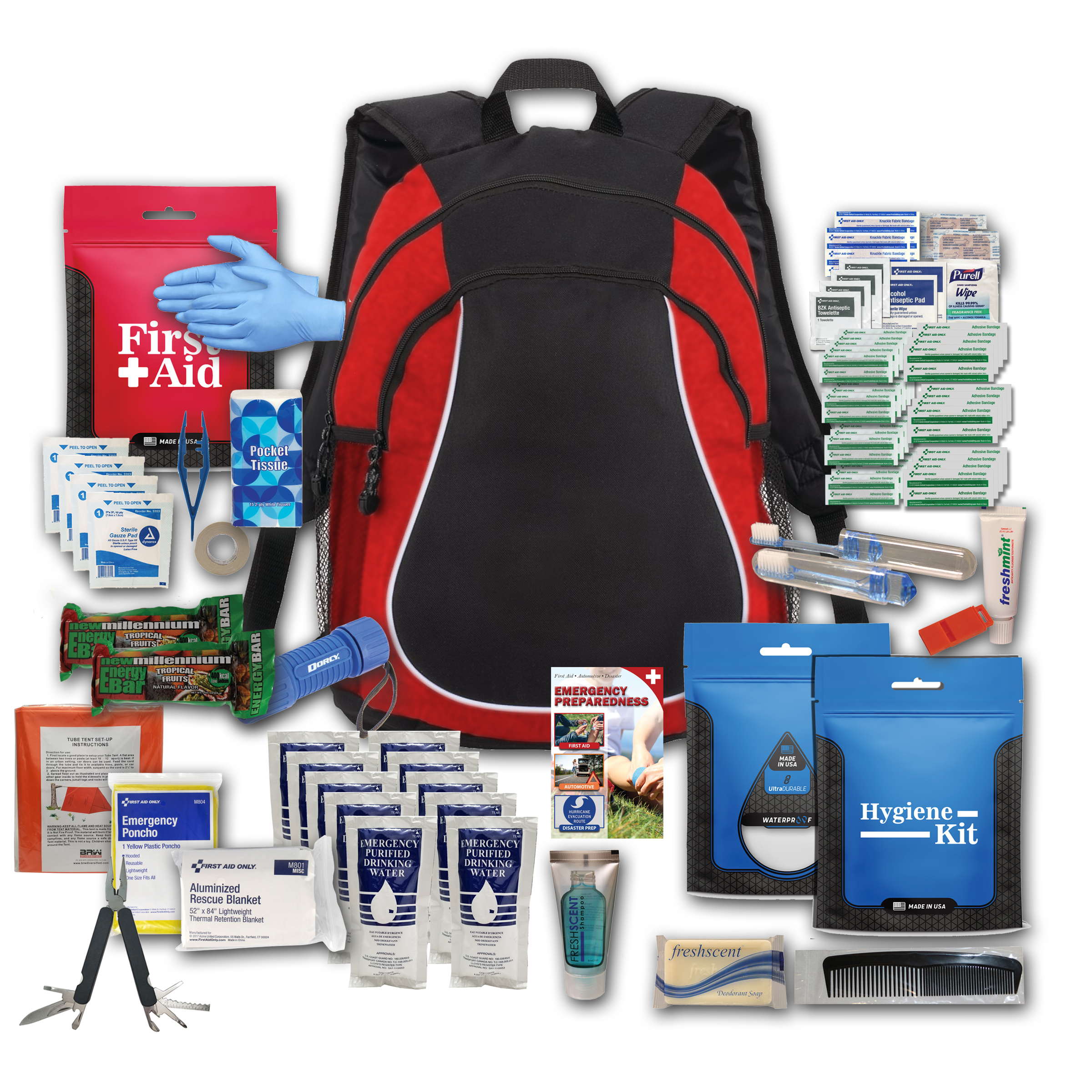 PREMIUM SURVIVAL DISASTER & FIRST AID BACKPACK 2