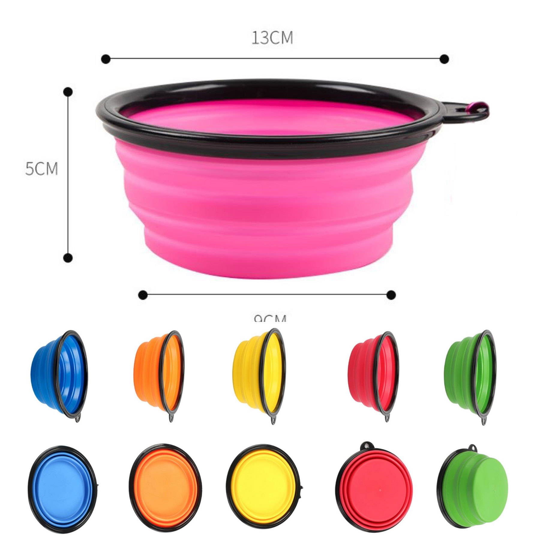 Folding Bowl With Carabiner 3