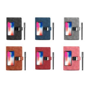 Wireless Charging Password Lock Notebook 2
