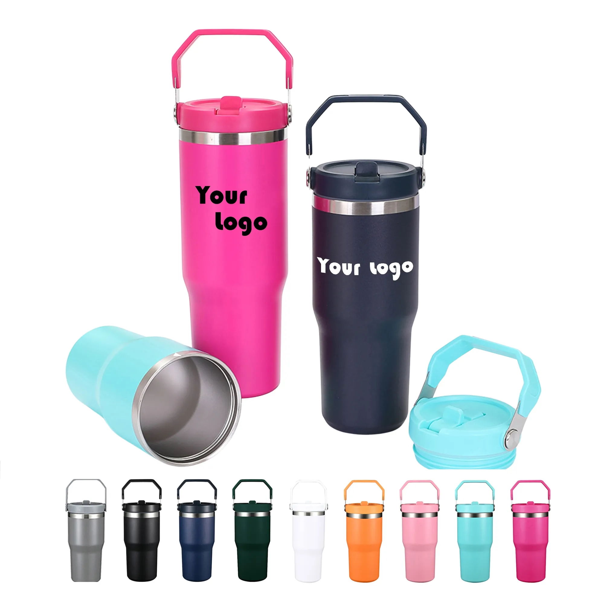 30oz Car Stainless Steel Insulated Cup 2