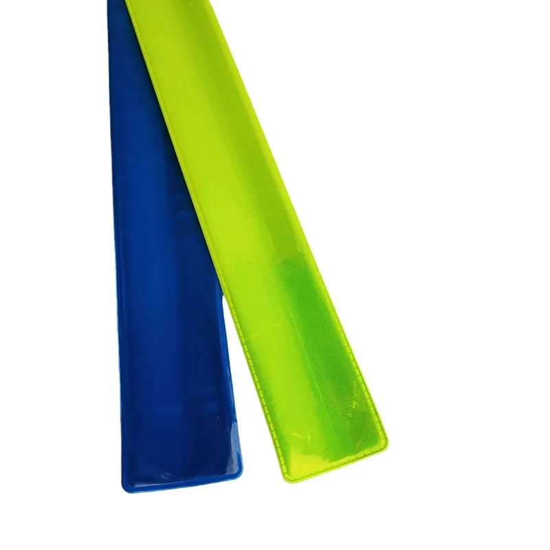 PVC Safety Reflective Slap Wrap Bracelet 8