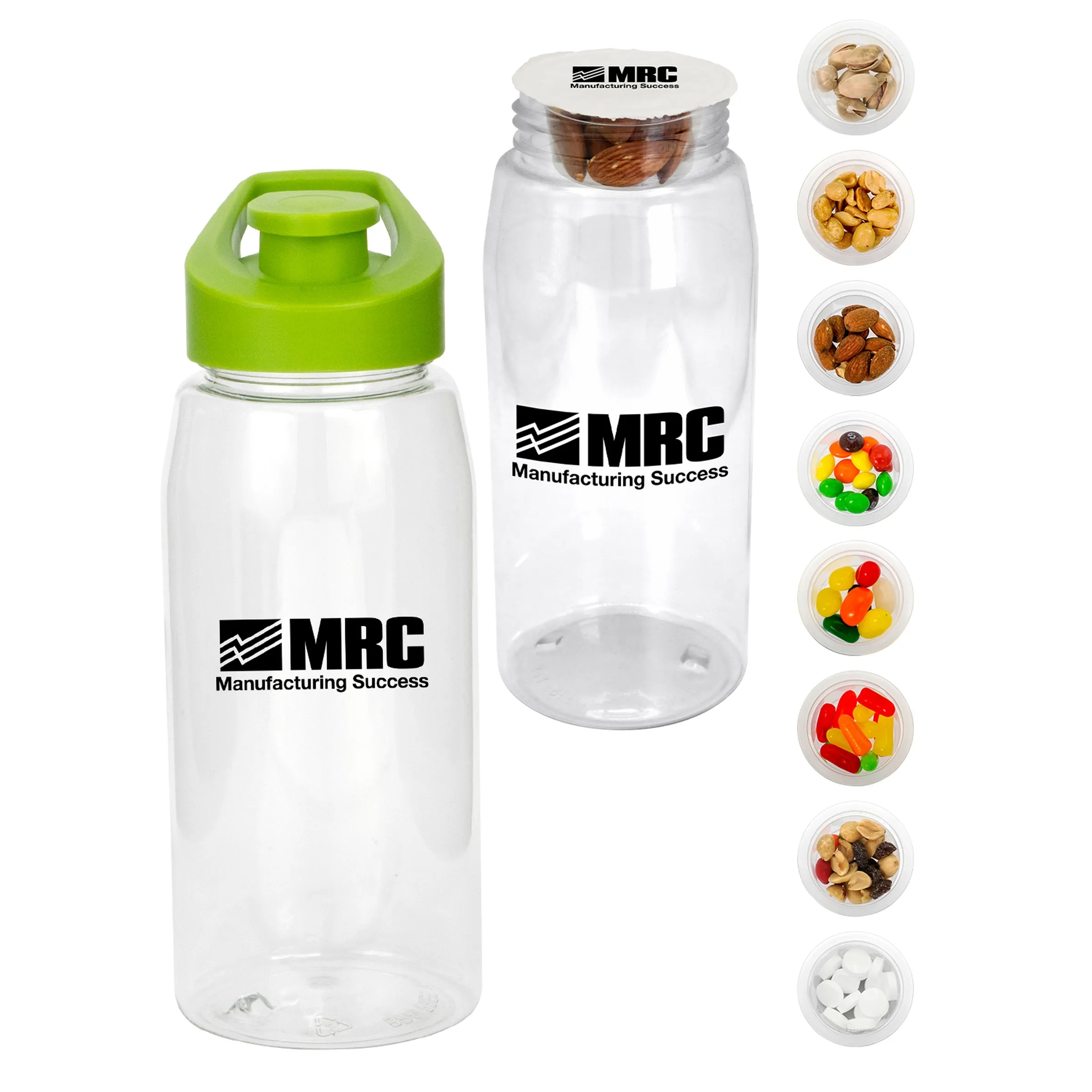 Easy Pour 25 oz. Recycled Snack Bottle 9