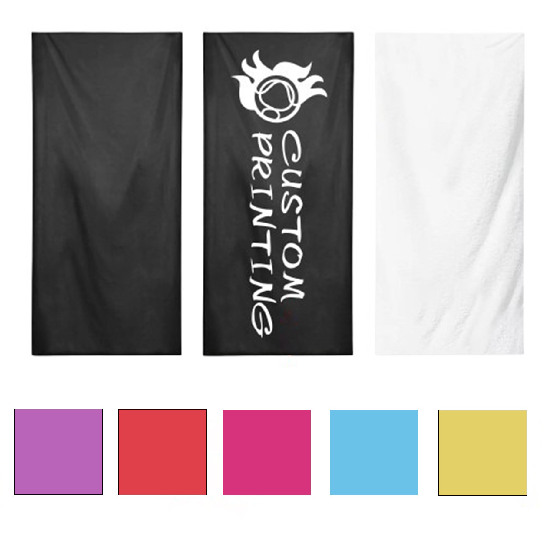 Microfiber Single-Sided Printed Beach Towel 3