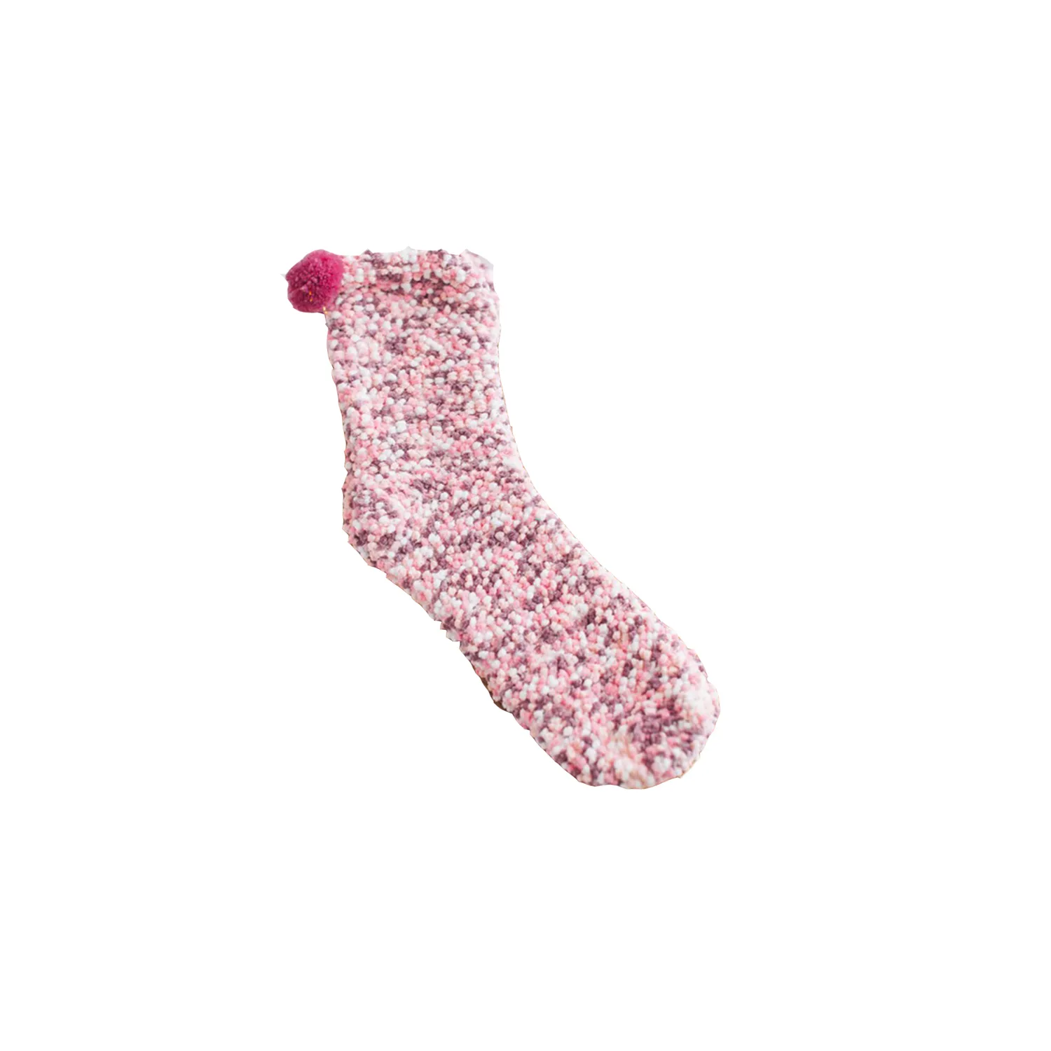 Cupcakes Bed Fuzzy Socks For Women 3
