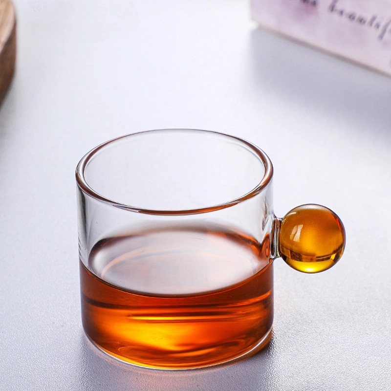 4 OZ/120ML Glass Tea Coffee Mug & Office Drink Gift Cup 13