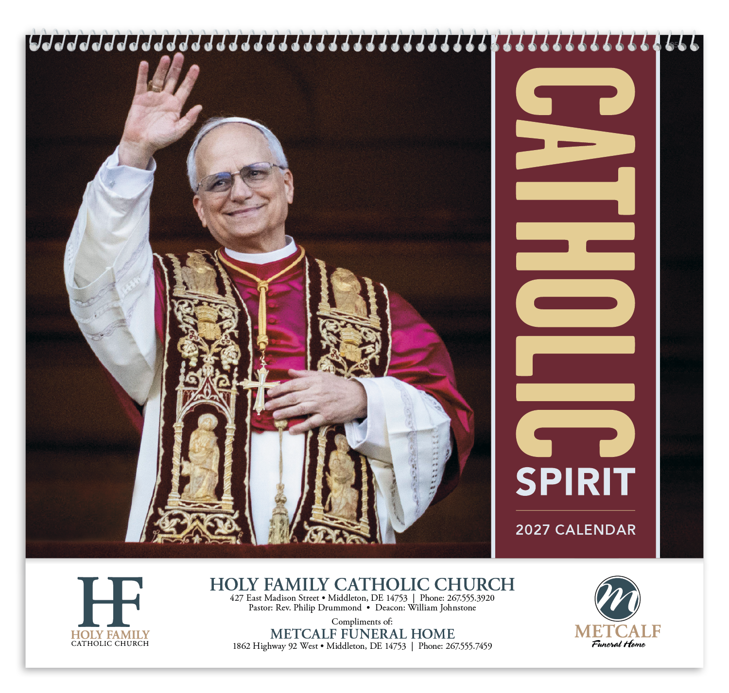 Good Value™ Catholic Spirit - Spiral Calendar 36
