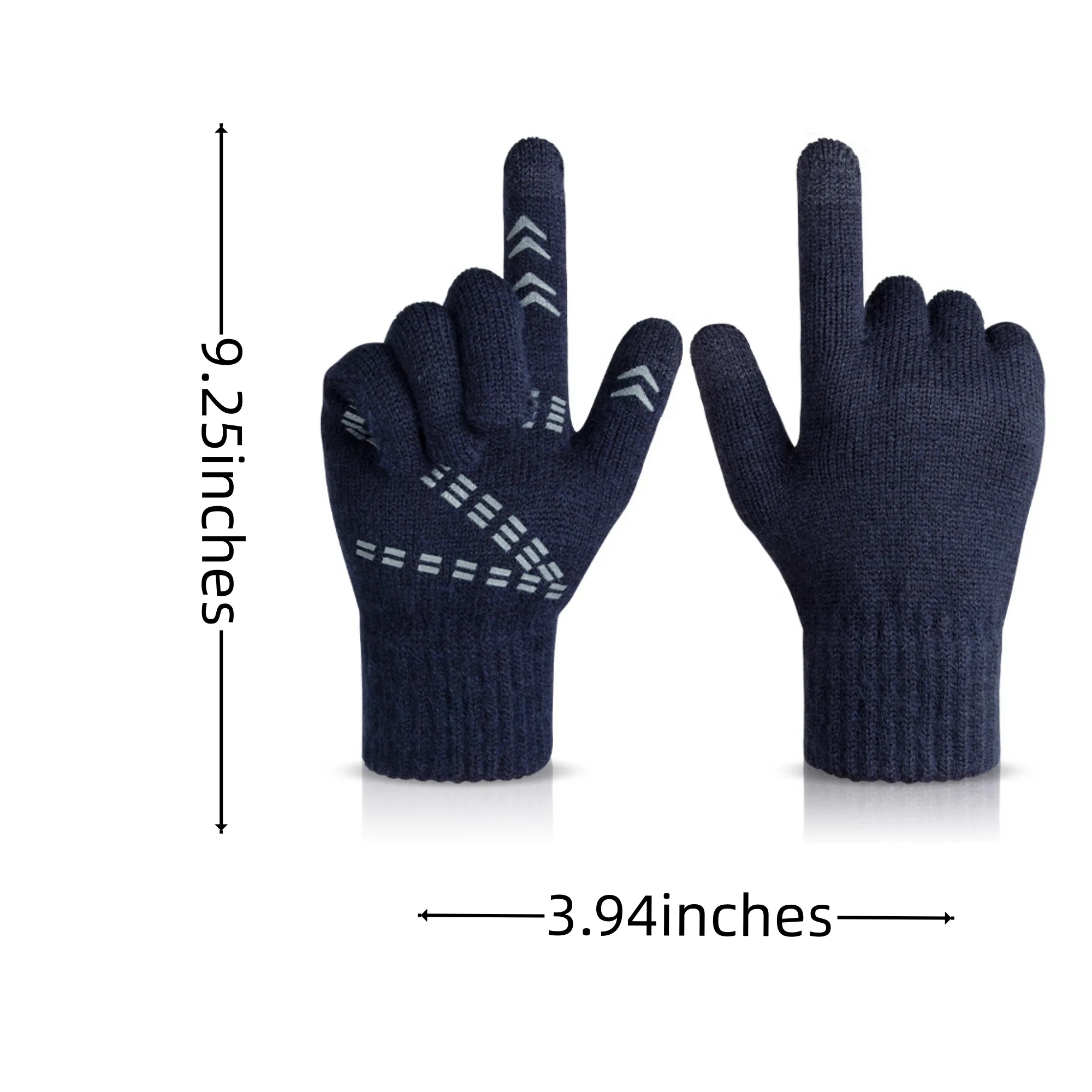 Winter Must-Have Touch Screen Gloves Soft Knit Lining 3