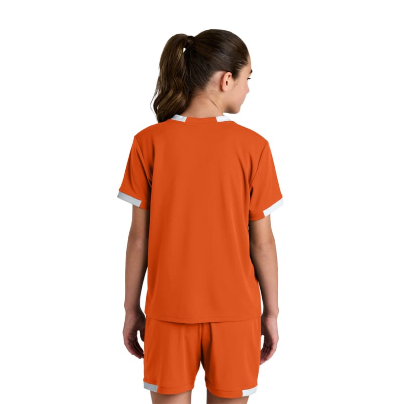 Sport-Tek Youth Club Short Sleeve Crew 10