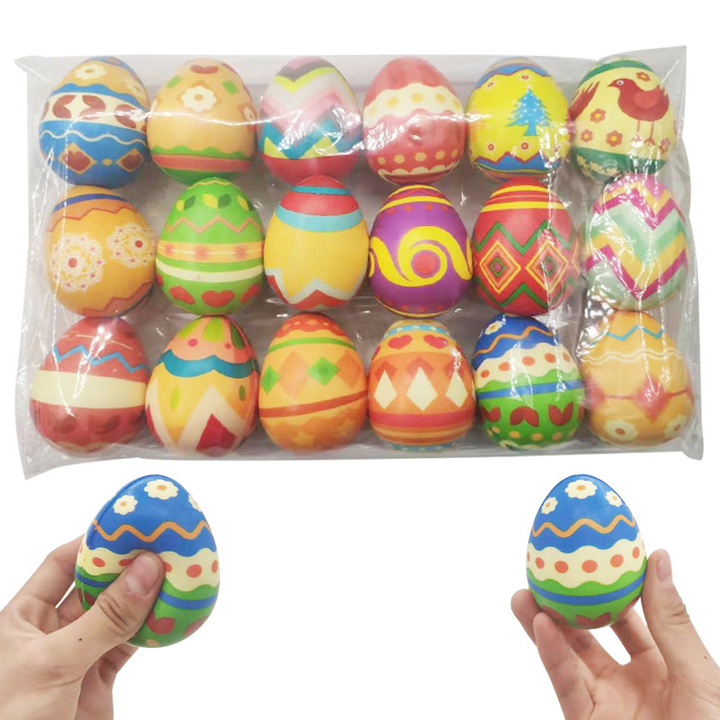 Squishy Easter Egg Squeeze Toy Stress Reliever 3