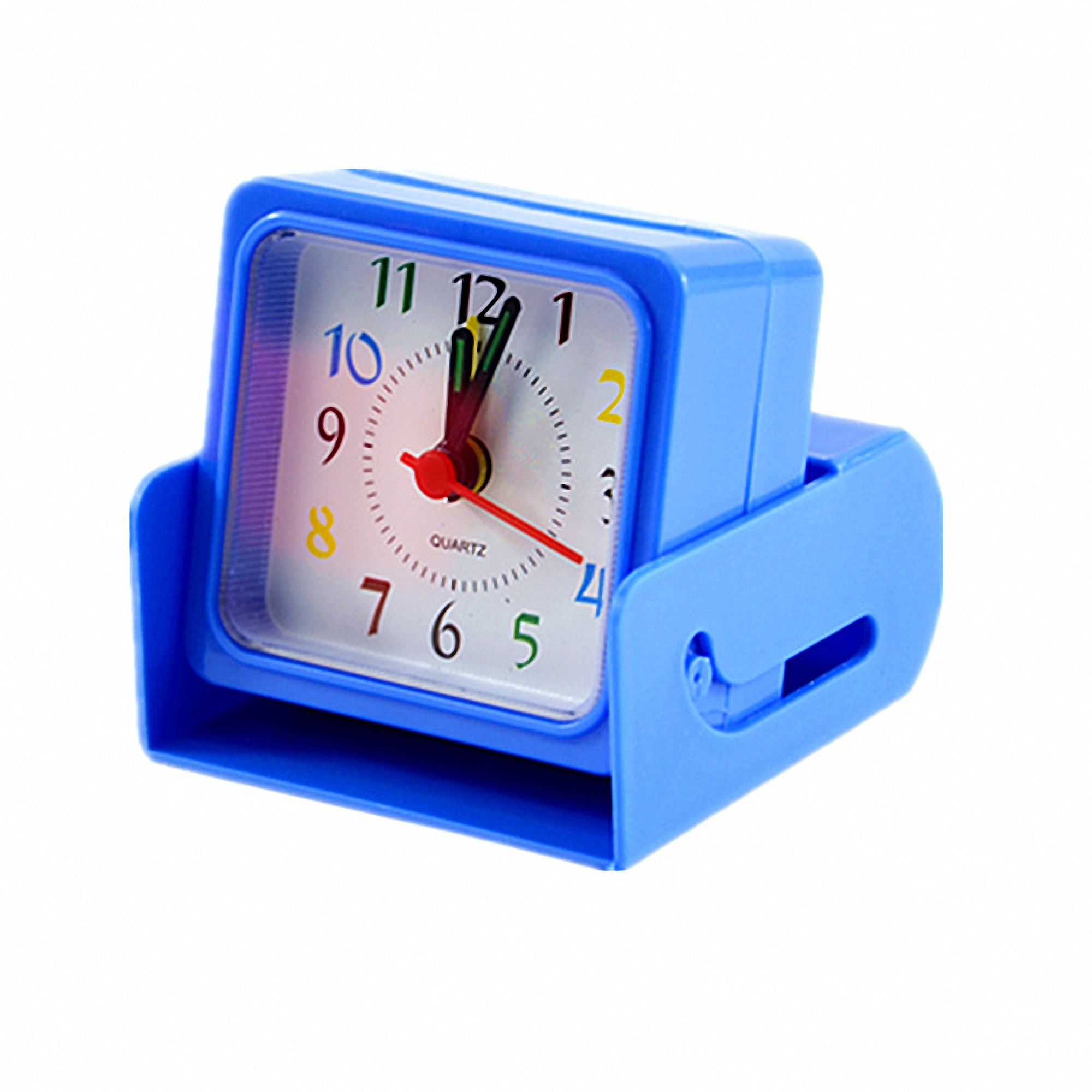Square Plastic Alarm Clock 3