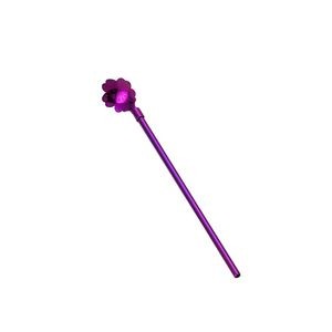 Reusable Stainless Steel Straws With Flower Spoon Set 2
