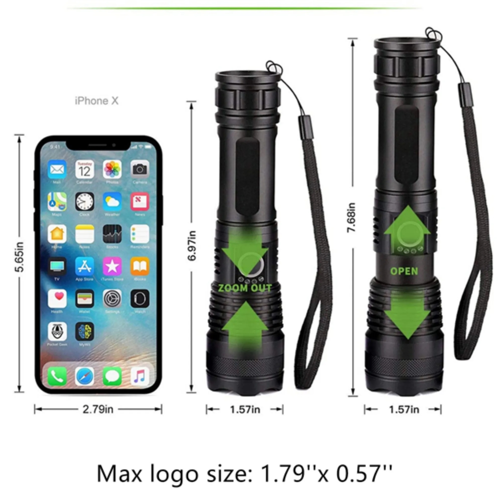 Rechargeable Tactical Flashlight 3