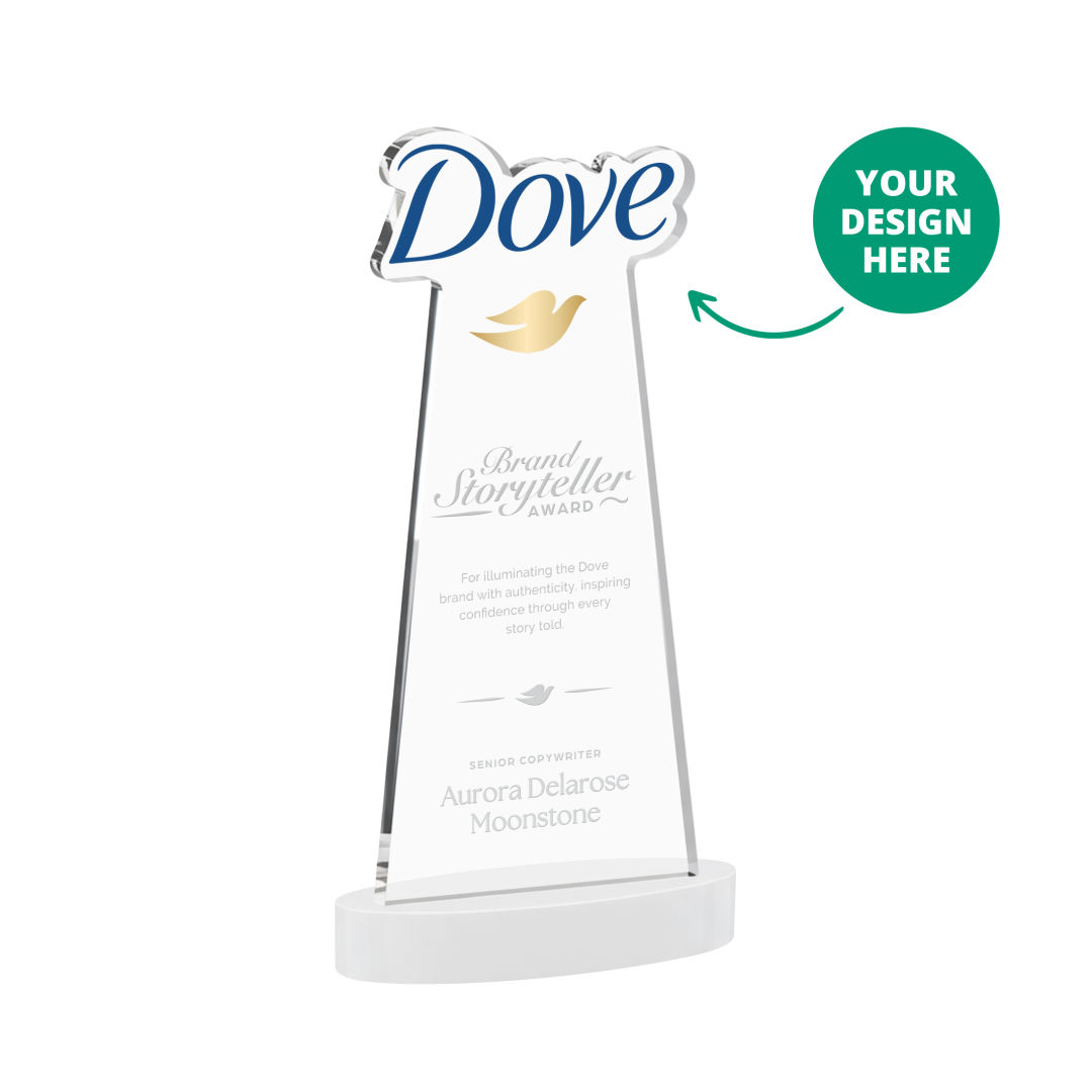 EdgeCraft Award on Alberton Base - White (via Ocean)