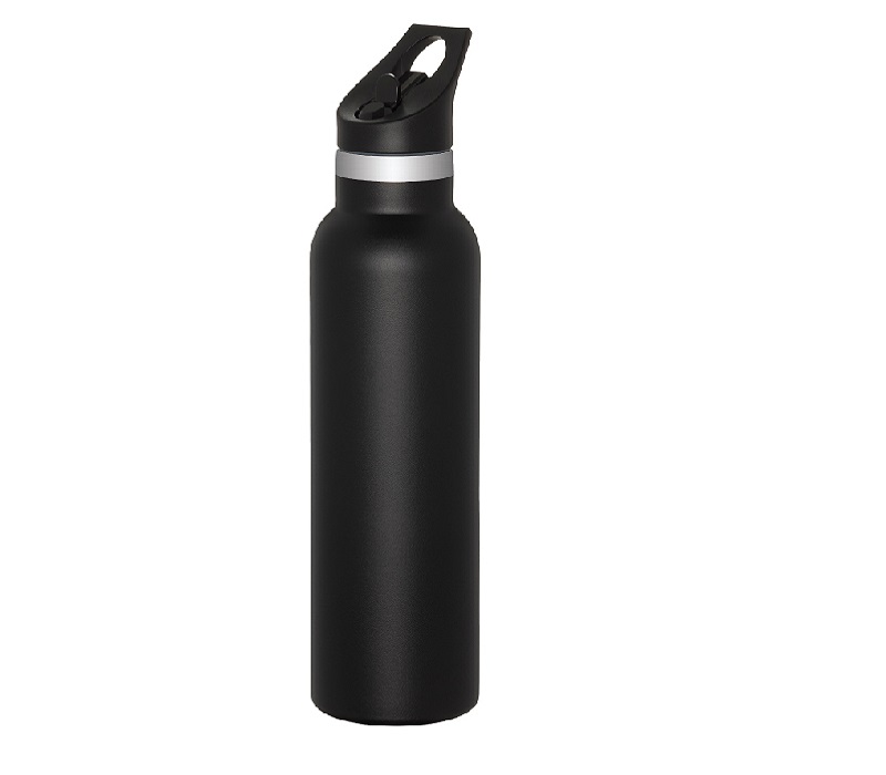 Double Wall Stainless Steel Water Bottle with Straw, 20 oz. 8