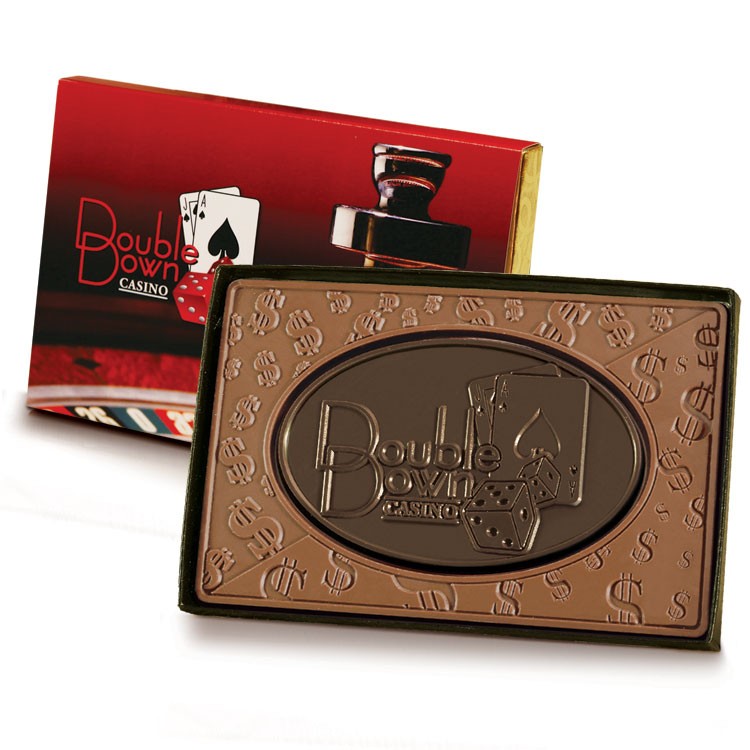 3oz. Combo Chocolate Bar with 4"x6" Gift Box 5