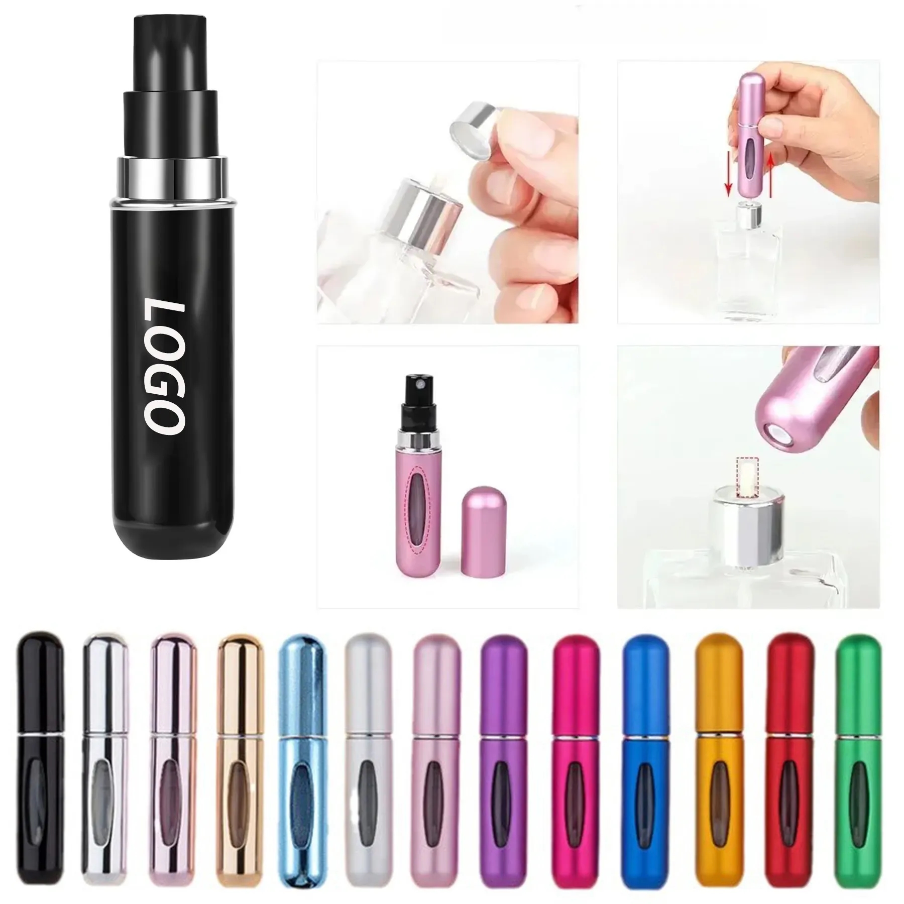 Perfume Portable Mist Bottle Refillable 3