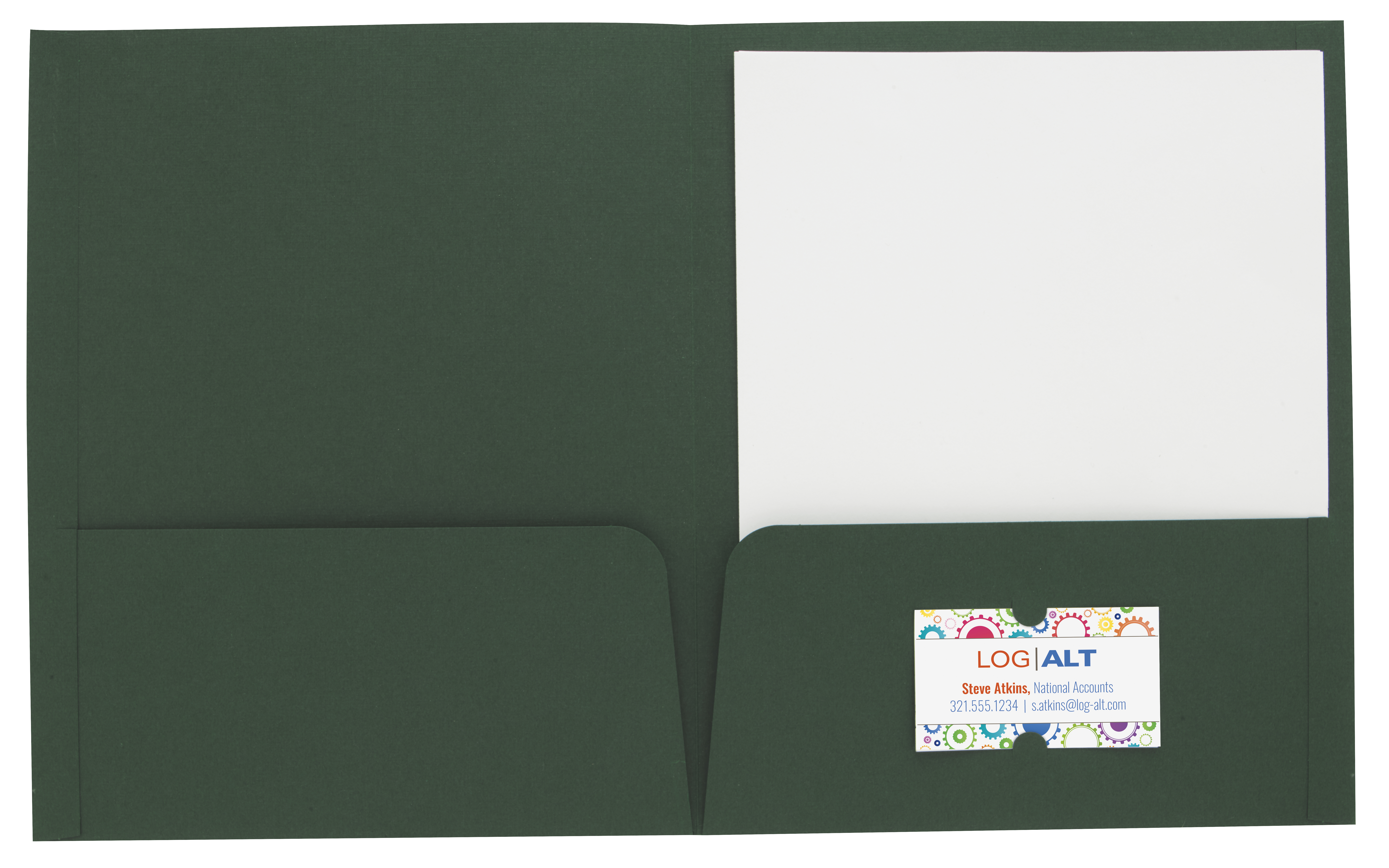 Good Value™ Linen Paper Folder 36
