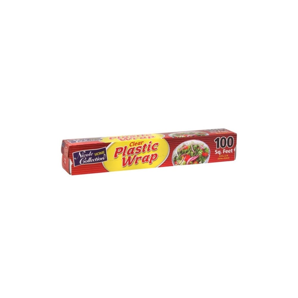 Clear Plastic Wrap - 100 Sq. Ft. 12" x 100' 2