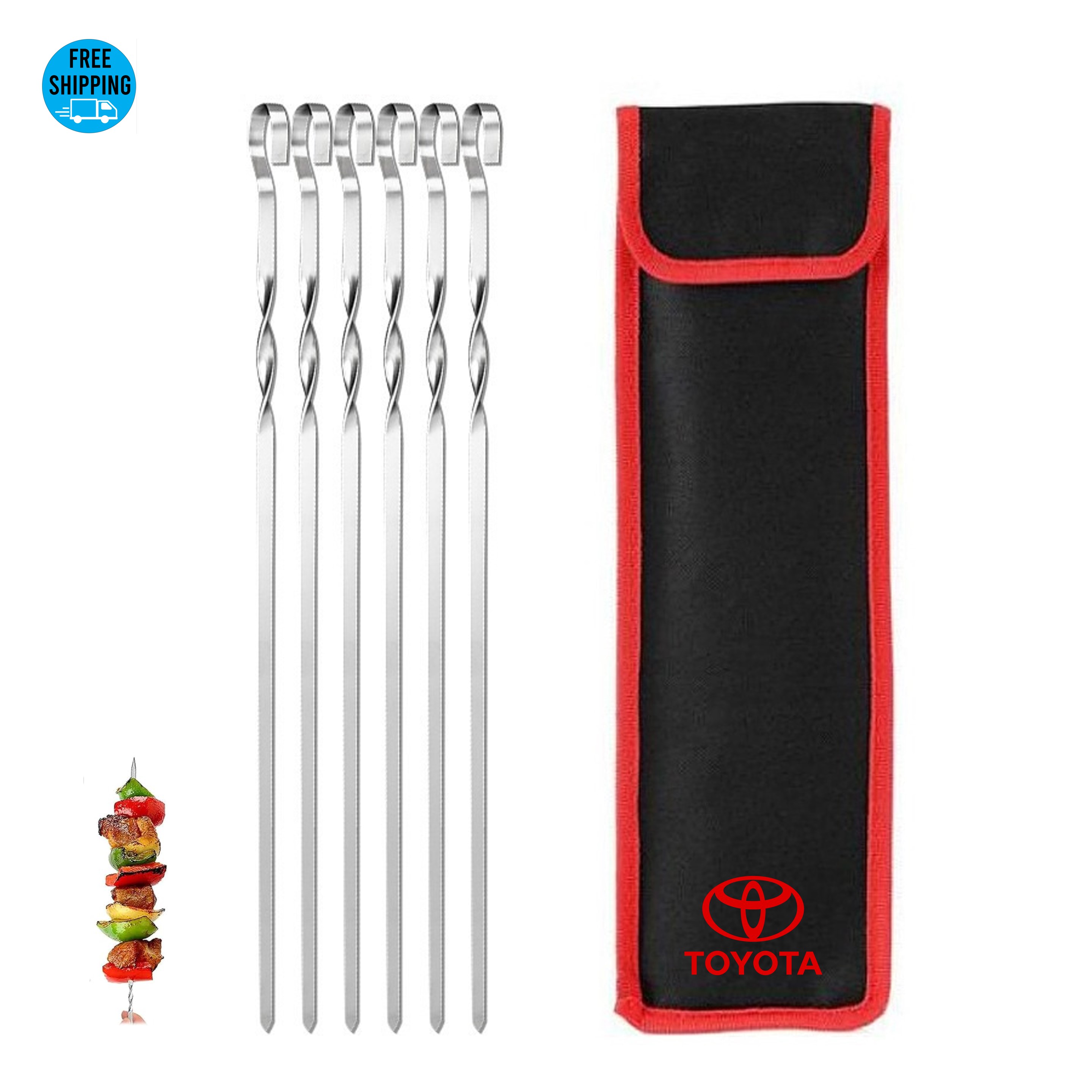 6pcs Grilling Skewers Set - OCEAN 5