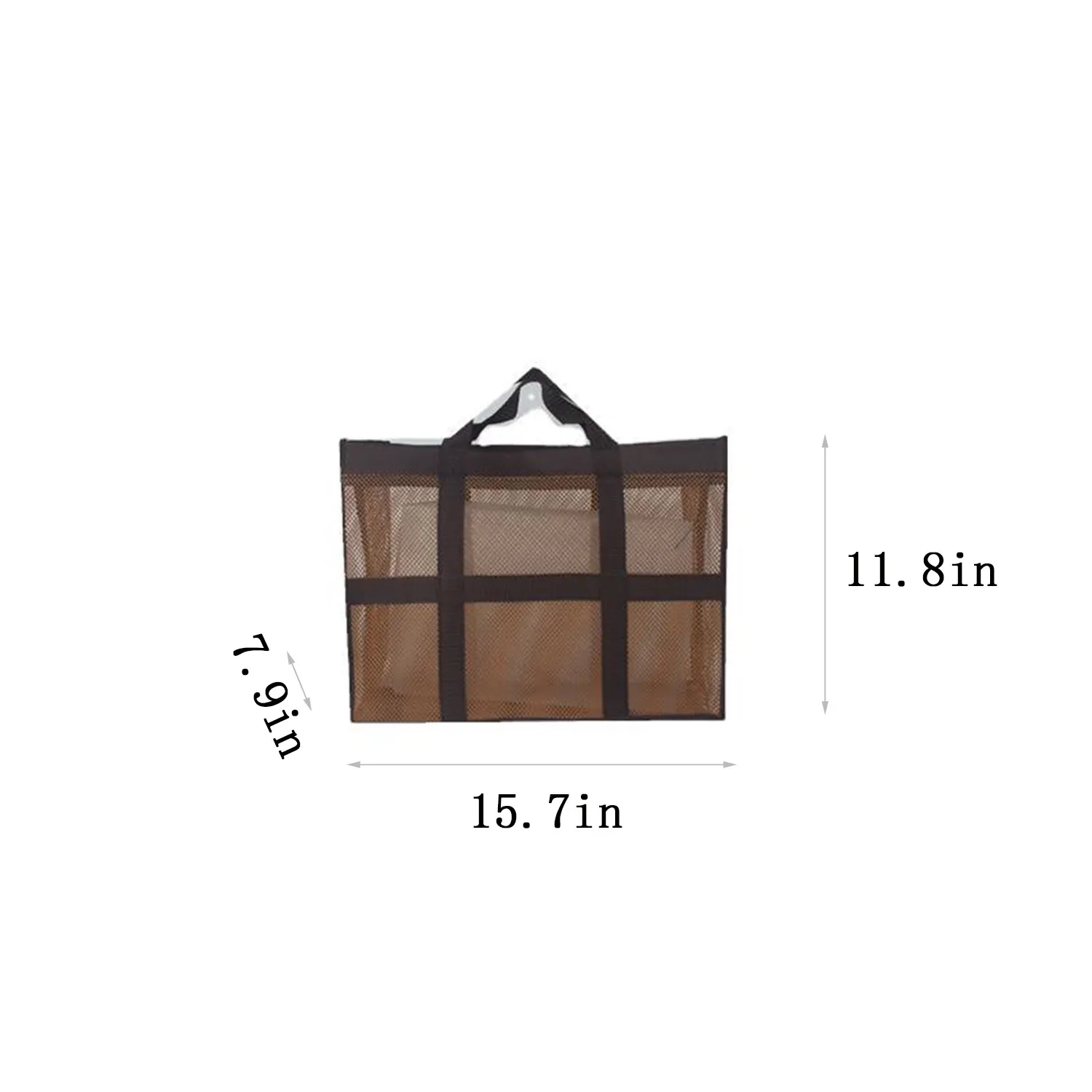 Polyester Mesh Shopping Beach Storage Bag 6