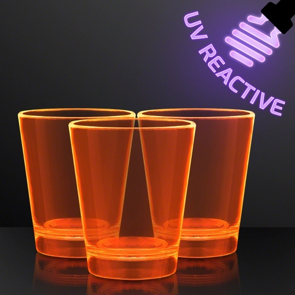 1.5 oz. UV Reactive Glow Shot Glasses 10