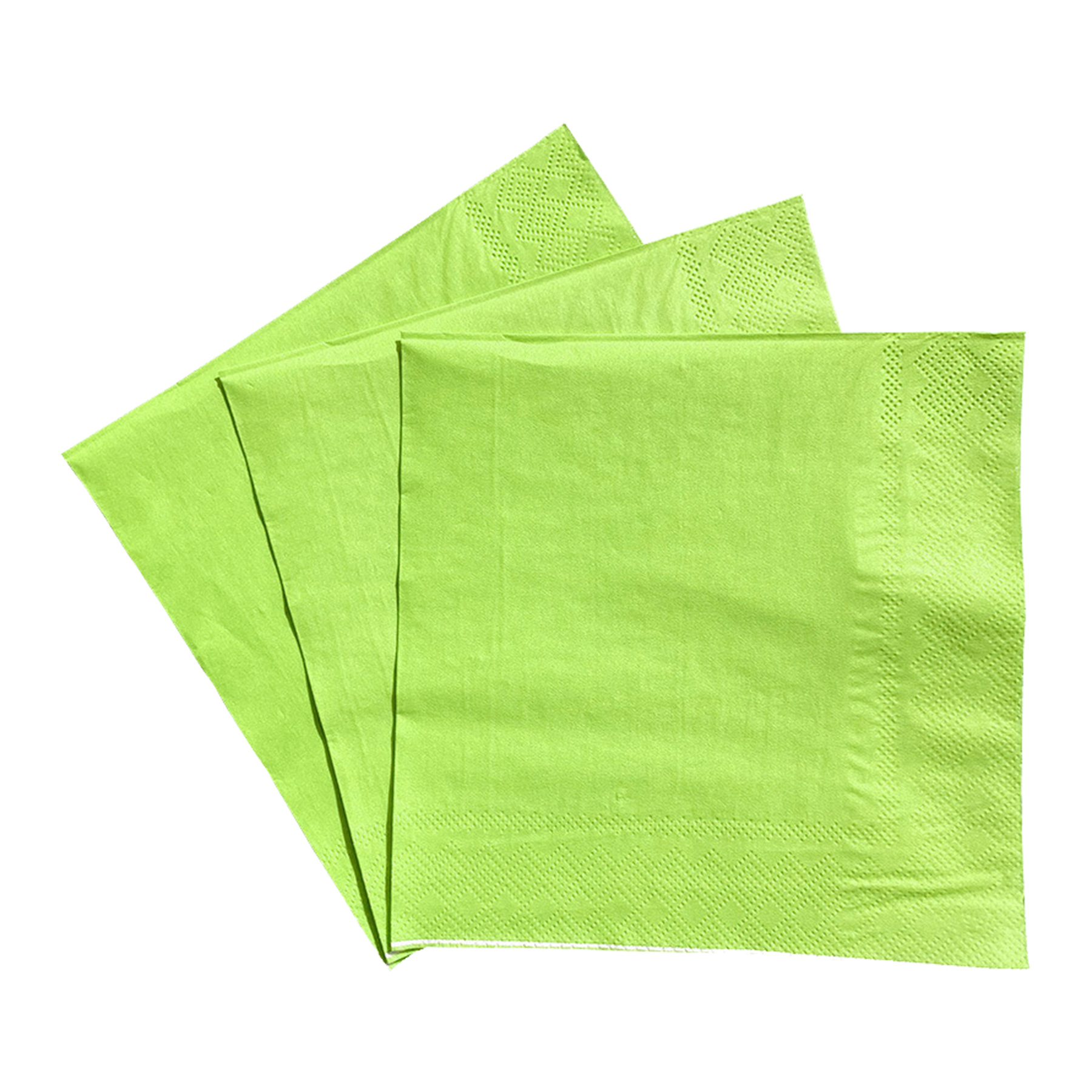 2 Ply 5'' Custom Colorful Cocktail Napkins 3