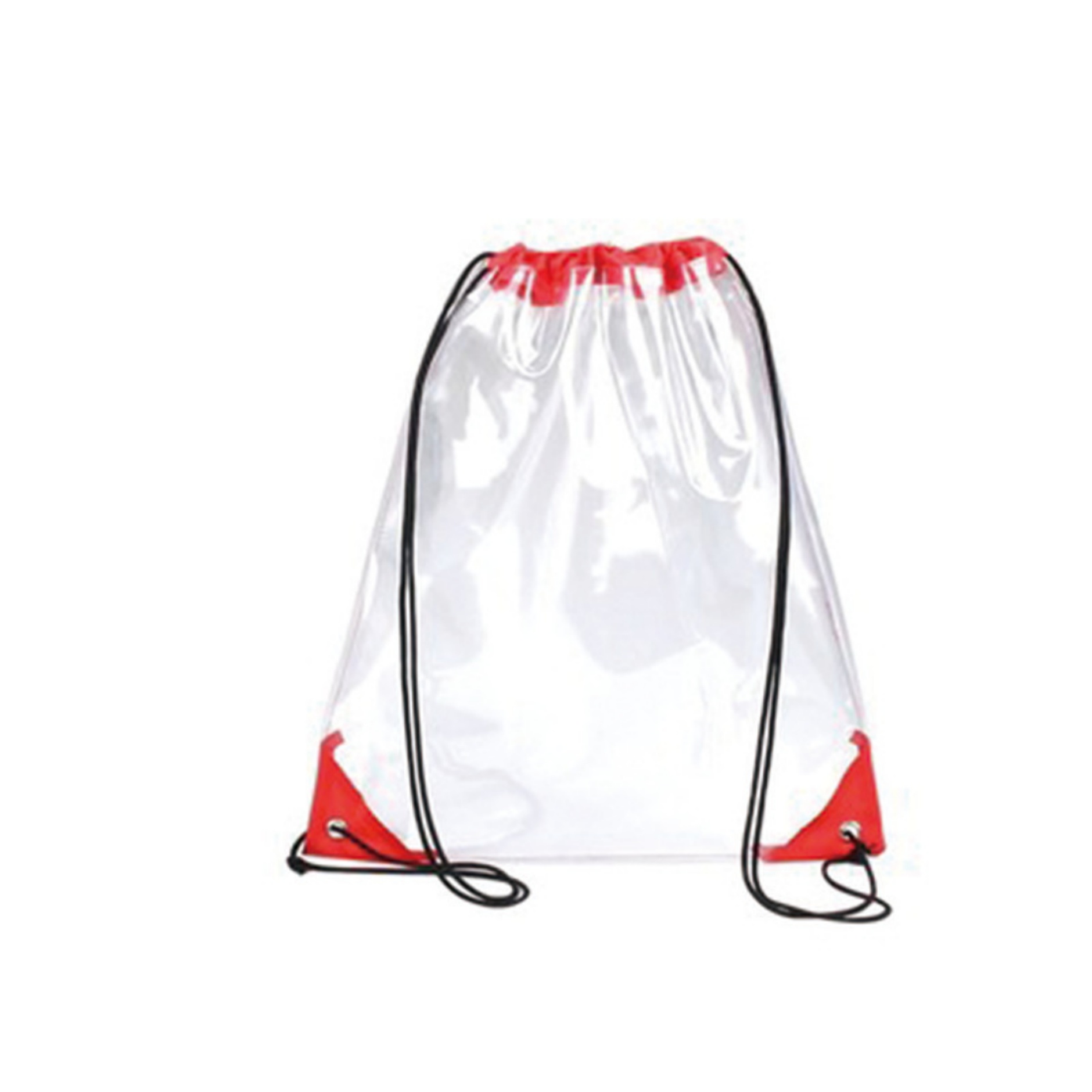 Clear Drawstring Bag 1