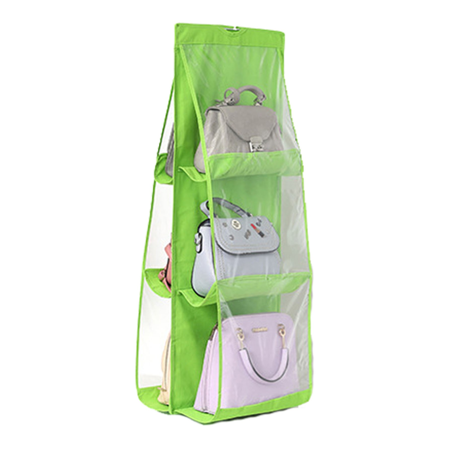 Nonwoven 6Pockets Hanging Closet Storage Bag 7