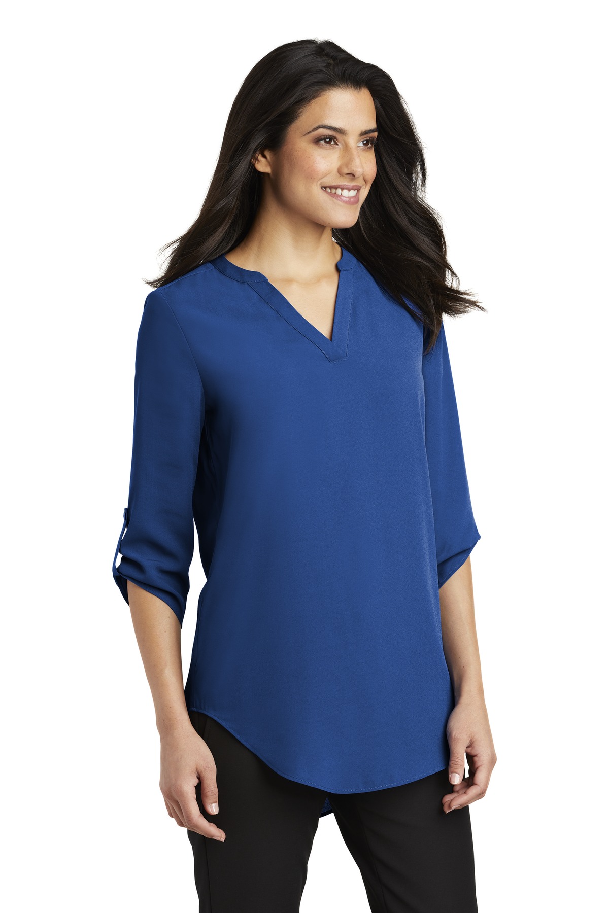 Port Authority Women's 3/4-Sleeve Tunic Blouse. LW701 55