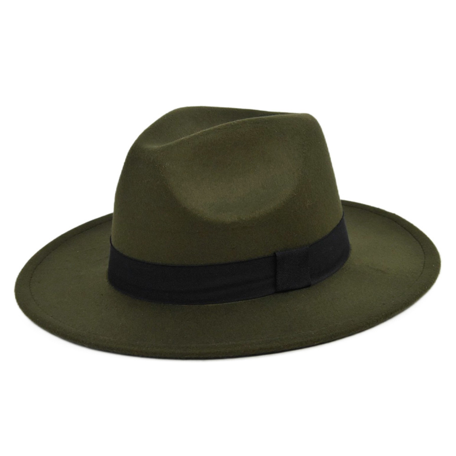 Wide Brim Fedora Hat 4